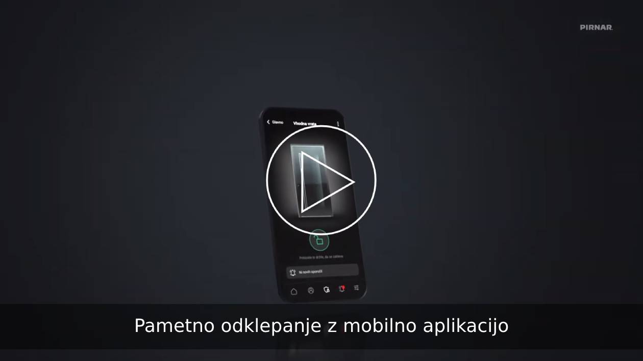 Pametno odklepanje z mobilno aplikacijo SecuroSmart